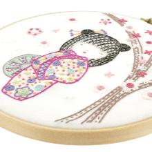 Yoshimi, jolie kokeshi (vendu sans cercle)