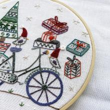 Balade hivernale (vendu sans cercle)
