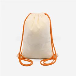 Sac à goûter - Lacet orange
