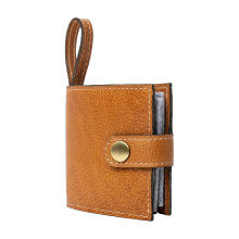 Porte-aiguilles en cuir - Camel
