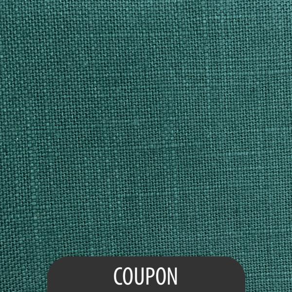 Métis aspect lin vert canard - Coupon