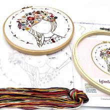 Eglantine, fleur des champs (vendu sans cercle)