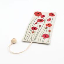 Marque-page coquelicots