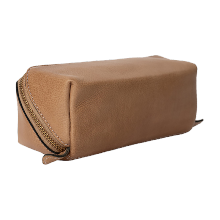 Trousse en cuir - Taupe