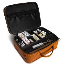 Valise de rangement pour brodeuses - Noyer