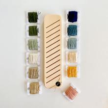 Organiseur de fils en bois