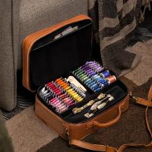 Valise de rangement pour brodeuses - Noyer