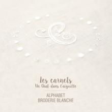 Carnet de dessins | Alphabet - Broderie blanche