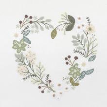 Pétales de printemps (Cœur brodé d'Avril)
