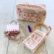 Porte ciseaux & aiguilles des brodeuses