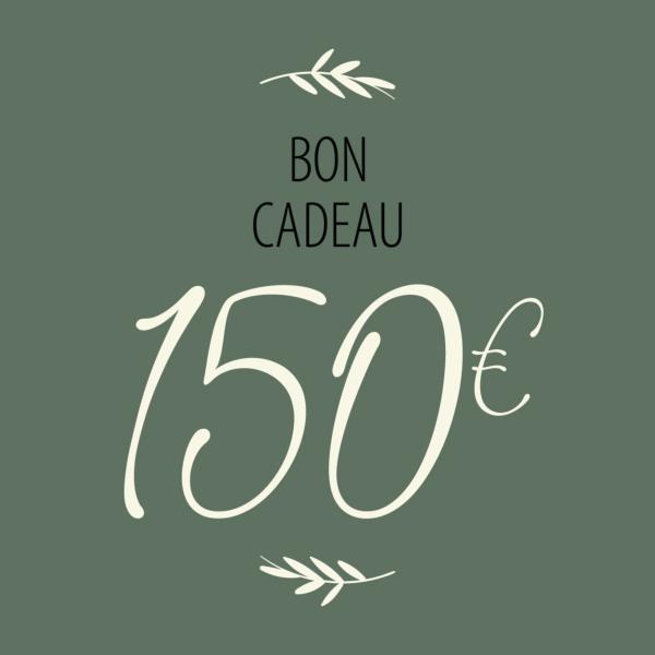 Bon cadeau - 150 €