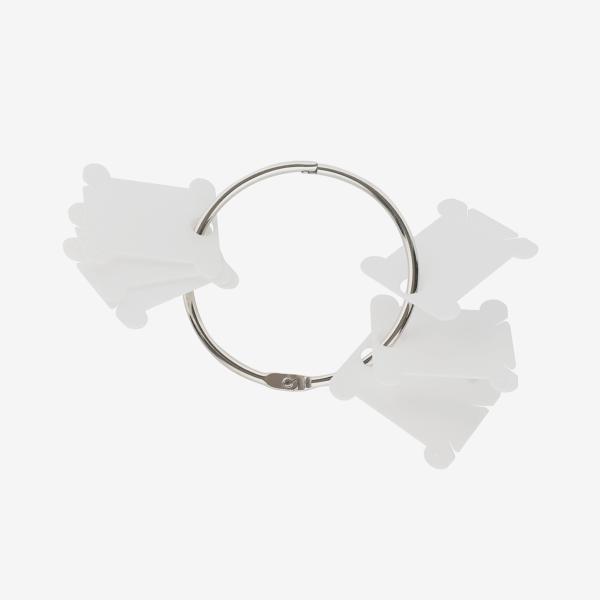 Cartonettes pour fils en plastique