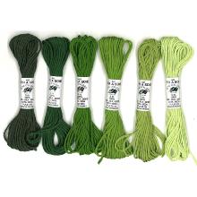 Soie d'Alger - Pack de 6 nuances - Vert