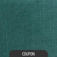 Métis aspect lin vert canard - Coupon
