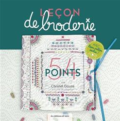 Livre Leçon de broderie - 54 points