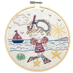 Sacha à la plage (vendu sans cercle)