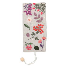 Marque-page fleuri - Paula 