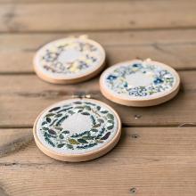 Couronne gelée - Petite couronne de janvier