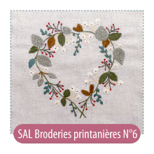 Broderies printanières n°6