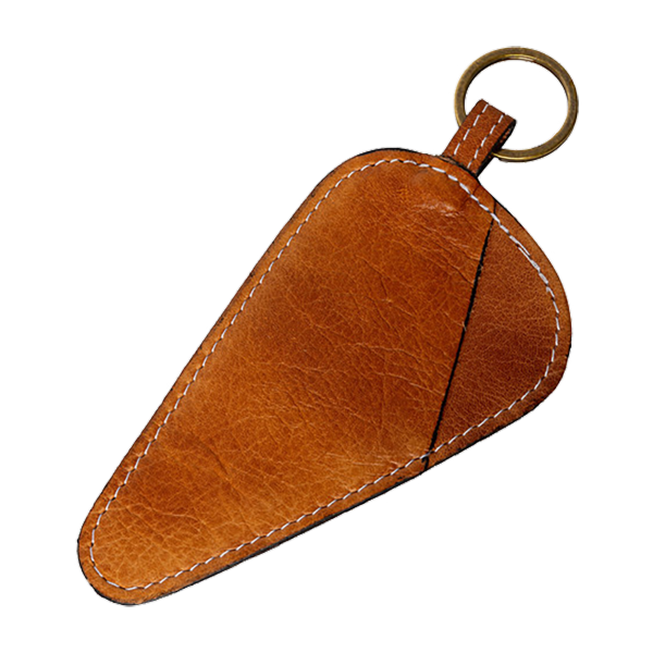 Étuis à ciseaux en cuir - Camel