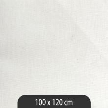 Tissu métis blanc 100 x 120 cm (au mètre)