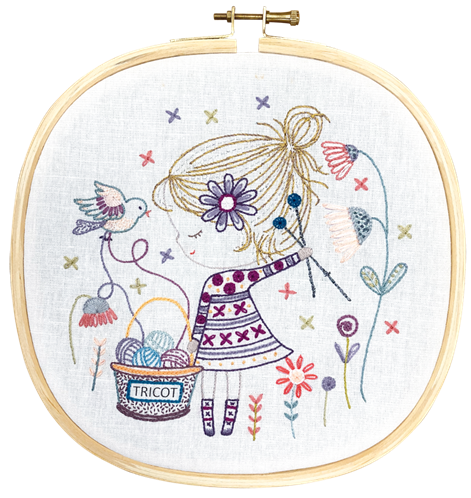 Quand Salomé tricote (vendu sans cercle)