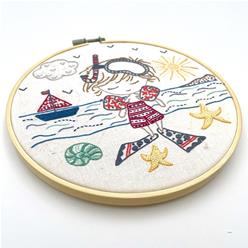 Sacha à la plage (vendu sans cercle)