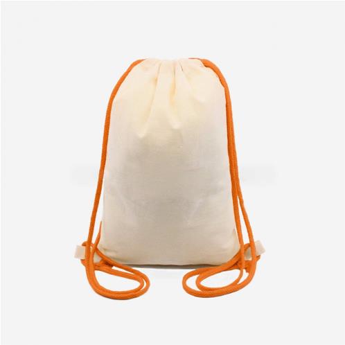 Sac à goûter - Lacet orange