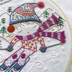 Salomé championne de ski (vendu sans cercle)