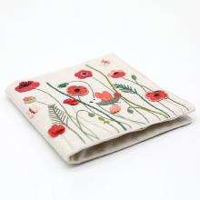 Porte-aiguille coquelicots