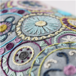 Etui à lunettes Mandala - Bleu