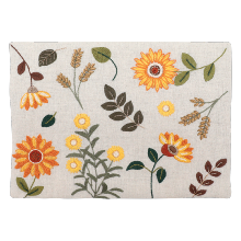 Pochette fleurie Eva