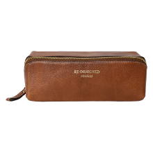 Grande trousse en cuir - Noyer