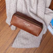 Grande trousse en cuir - Noyer