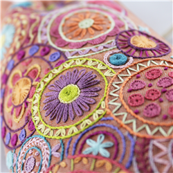 Etui à lunettes - Mandala - Orange