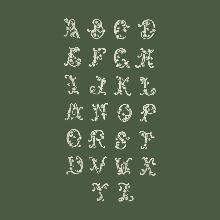 Alphabet d'autrefois - complet
