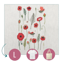 Coquelicots - Planche Custo