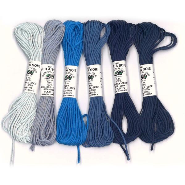 Soie d'Alger - Pack de 6 nuances - Denim
