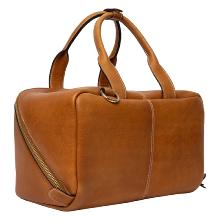 Sac à projet en cuir - Noyer