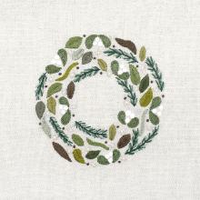 Couronne gelée - Petite couronne de janvier