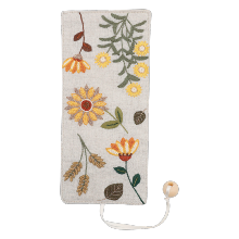 Marque-page fleuri - Eva 