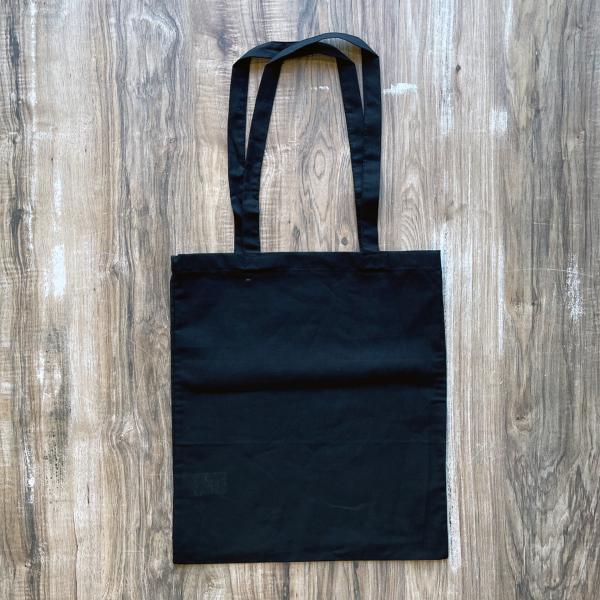 Tote bag 100% coton - Noir