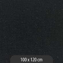Tissu métis noir 100 x 120 cm