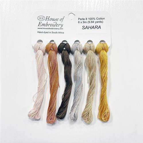 Coton perlé n°8 House of Embroidery - "Sahara