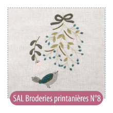 Broderies printanières n°8