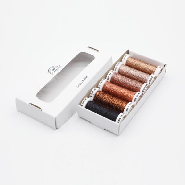 Fils métallisés - Pack de 6 nuances - Cuivré