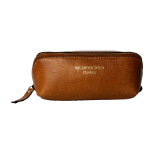 Trousse en cuir - Noyer