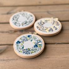 Couronne de pensées - Petite couronne de mars