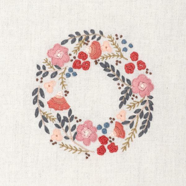 Couronne de roses - Petite couronne de septembre
