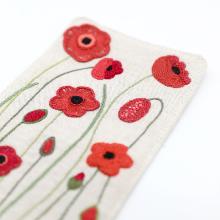 Marque-page coquelicots